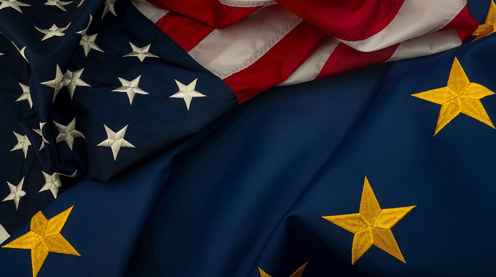 USA `| drapeau | Europe | Amérique | UE